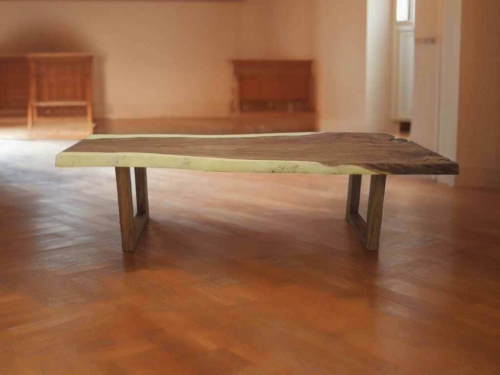 The 270cm x 114cm Indian Walnut Large Live Edge Dining Table