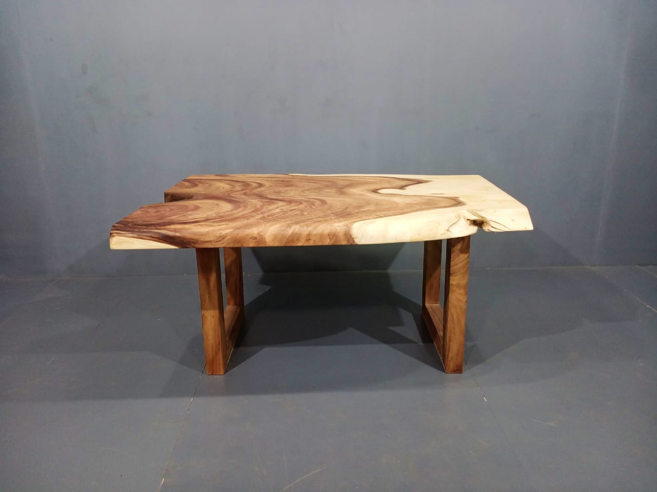 160cm Live Edge Wooden Dining Table