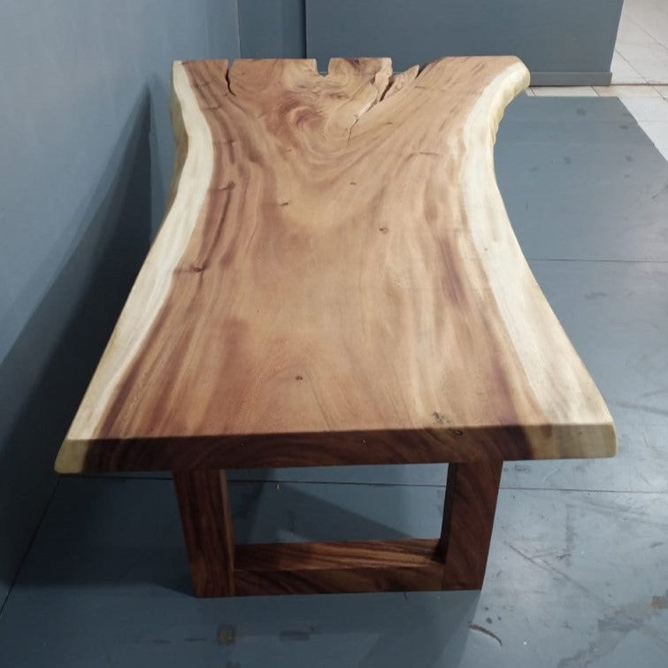 200cm x 135cm East Indian Walnut Live Edge Dining Table