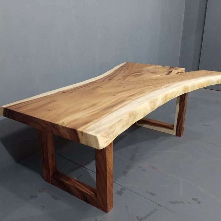 200cm x 135cm East Indian Walnut Live Edge Dining Table