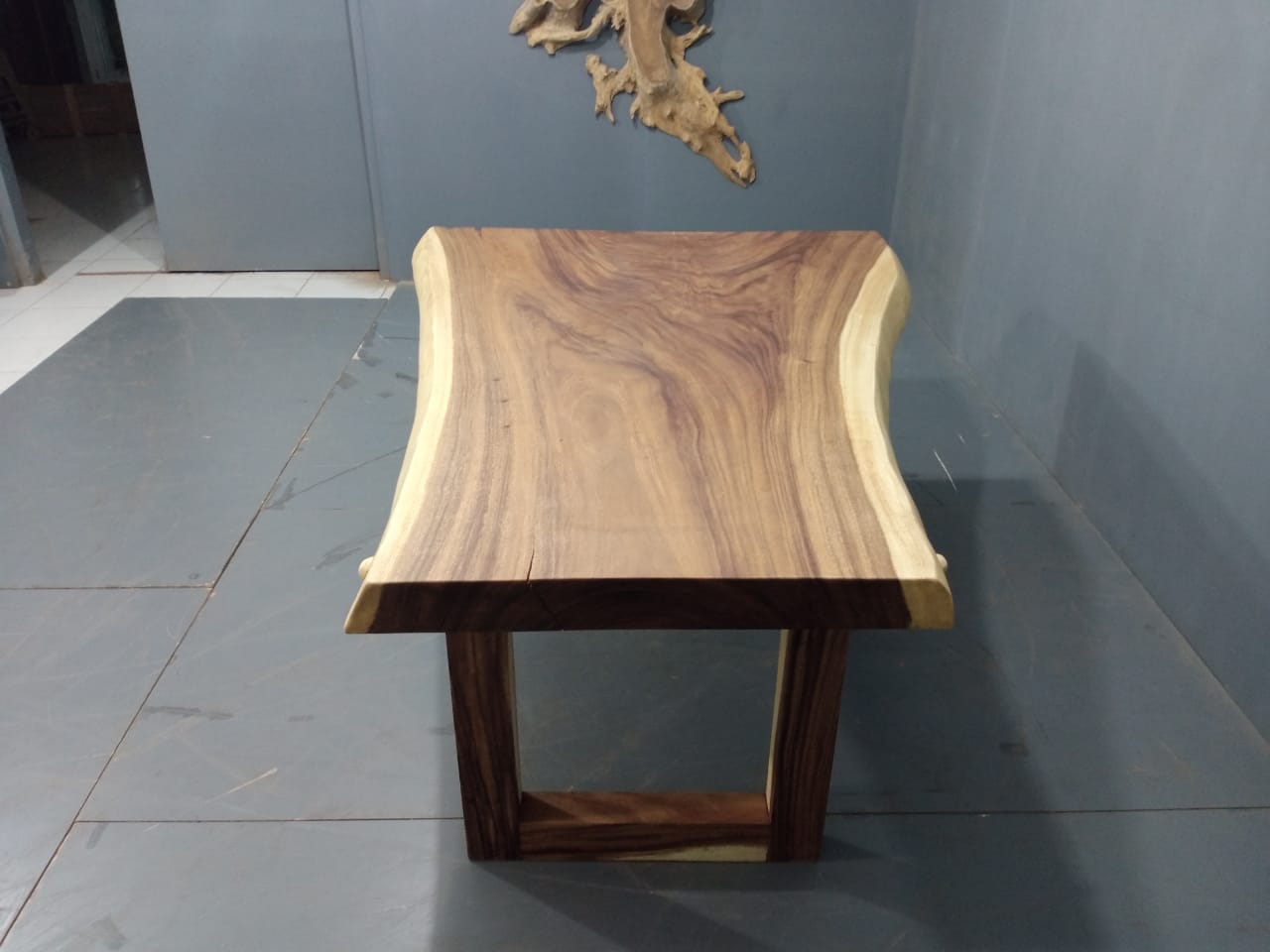 The 180cm x 80cm East Indian Walnut Live Edge Dining Table