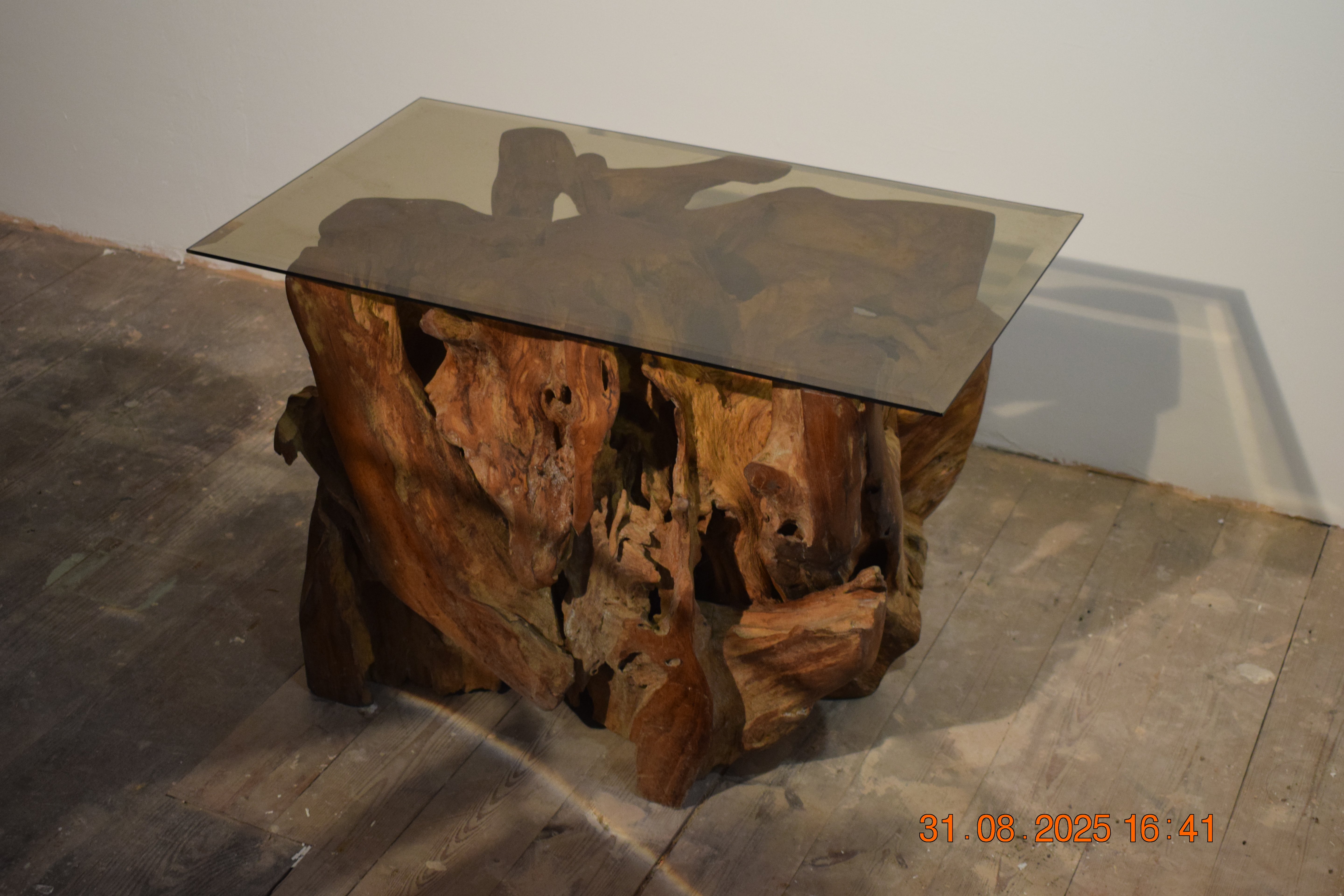 Glass Topped Live Edge Tables