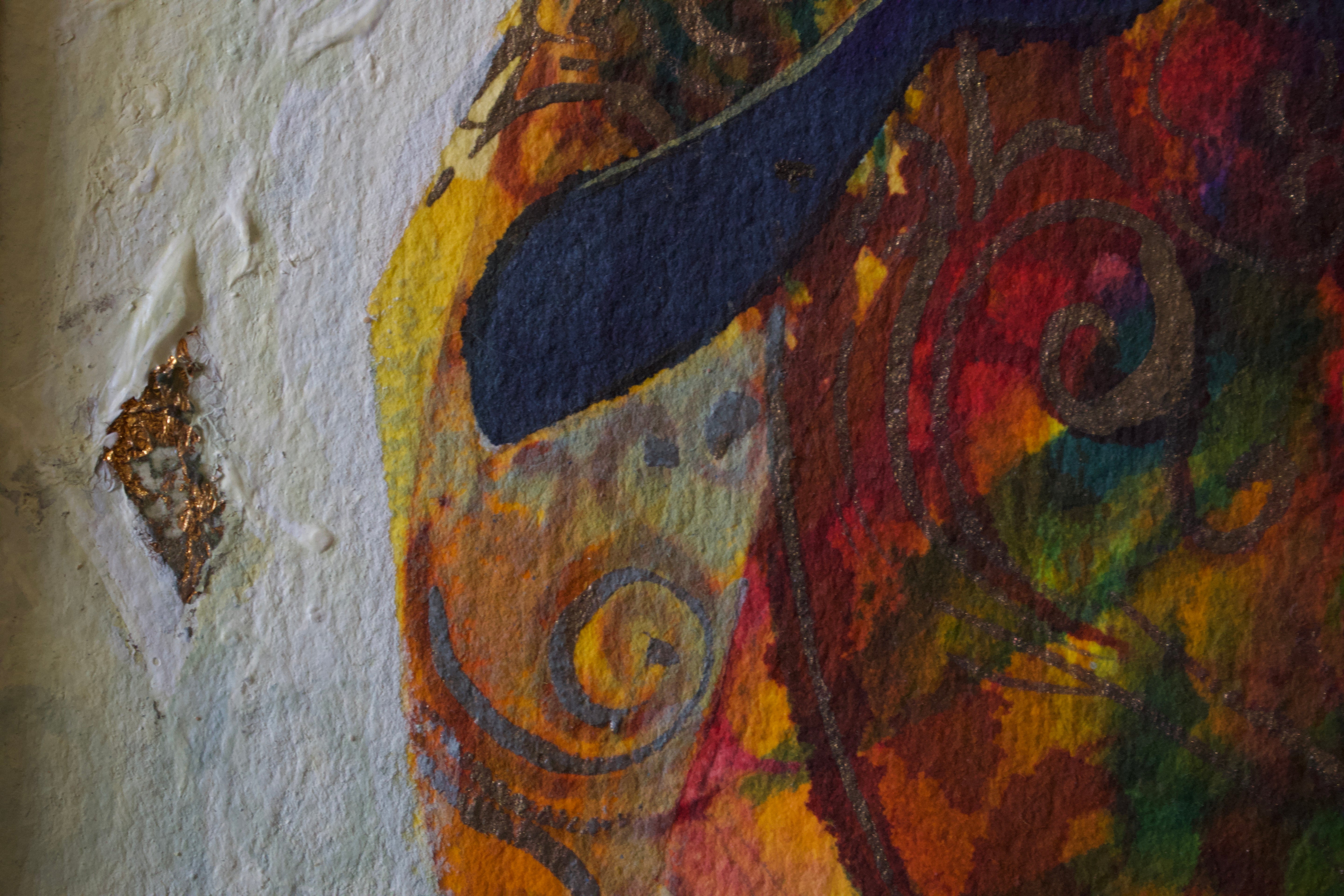 Mixed Media Sudanese Painting