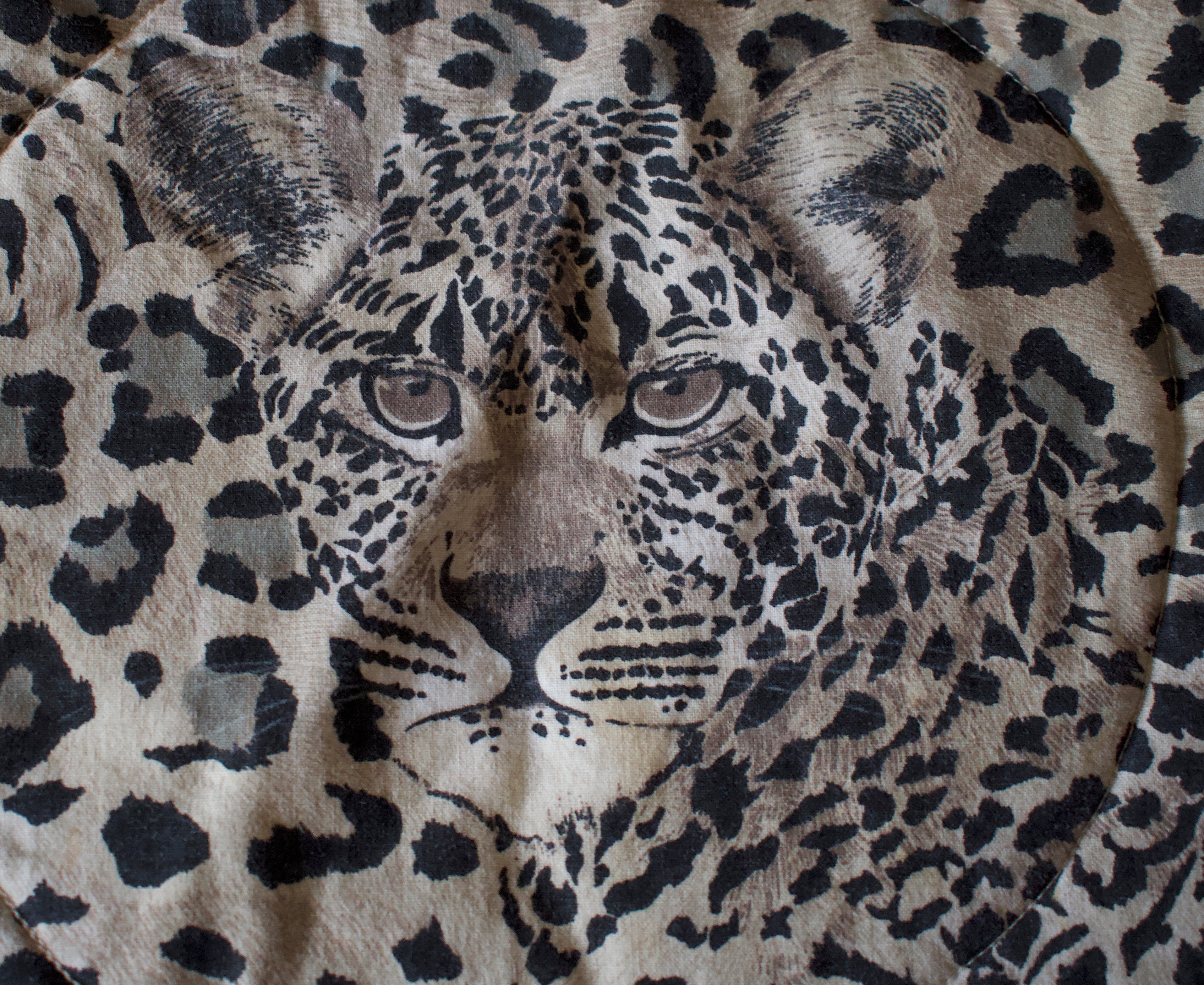 Set of 4 Leopard Patterned Table Mats