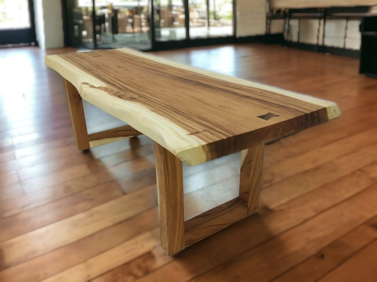 220cm x 90cm Live Edge Dining Table