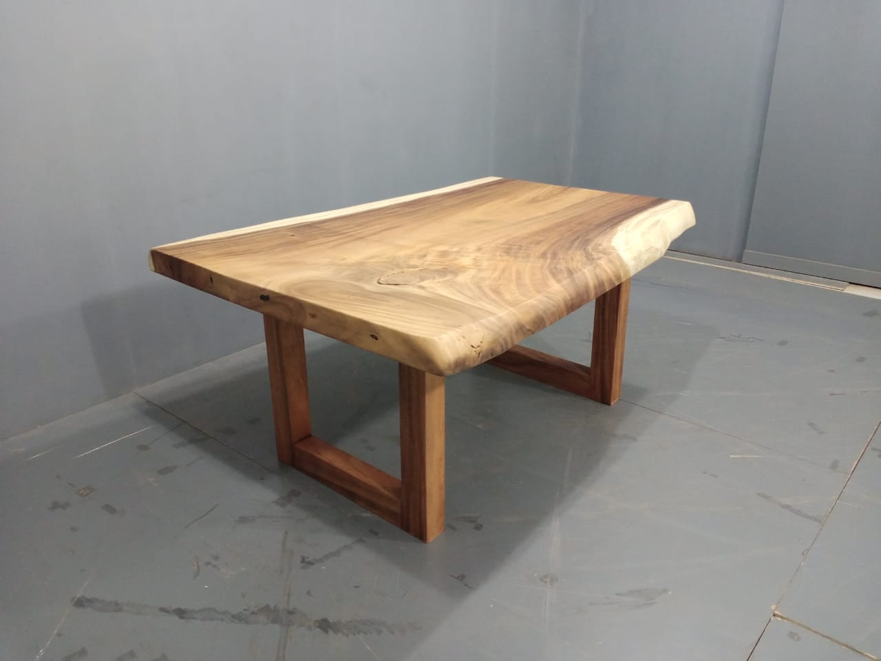 The 160cm x 120cm East Indian Walnut Live Edge Dining Table