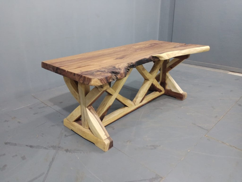 Live Edge Farm House Dining Table  188cm  x 85cm