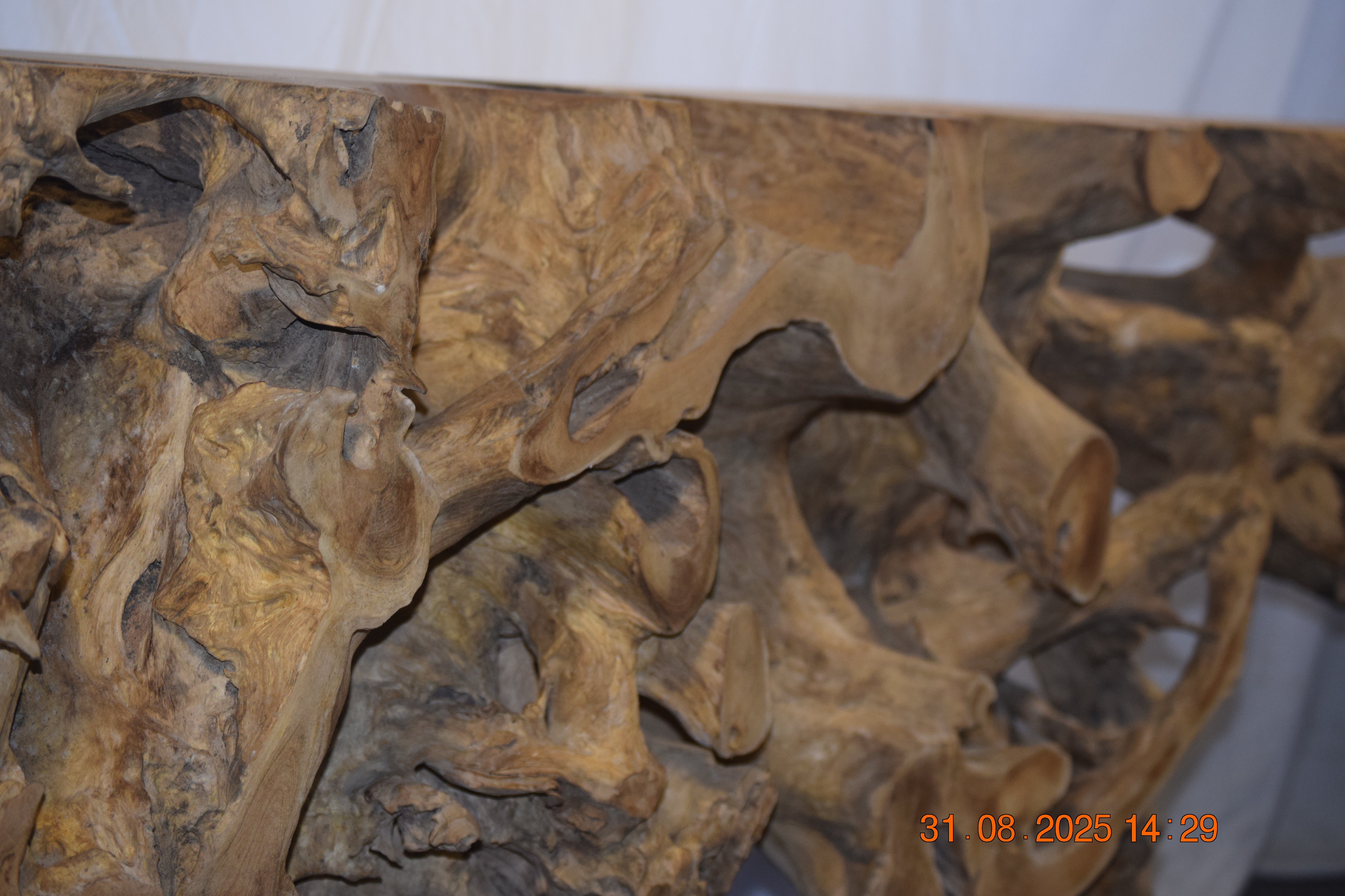 Unique Live Edge root Table