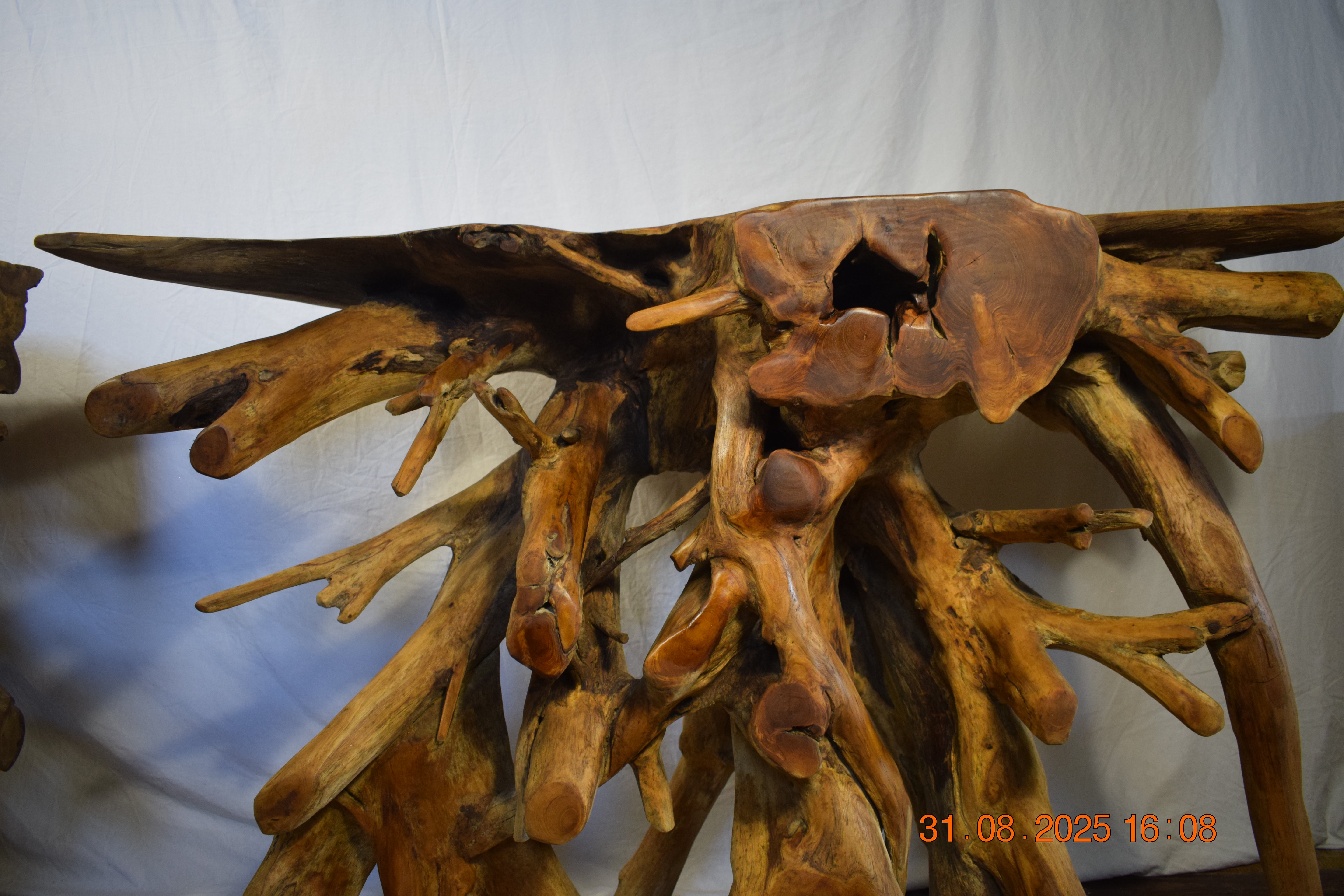 Unique Live Edge root Table