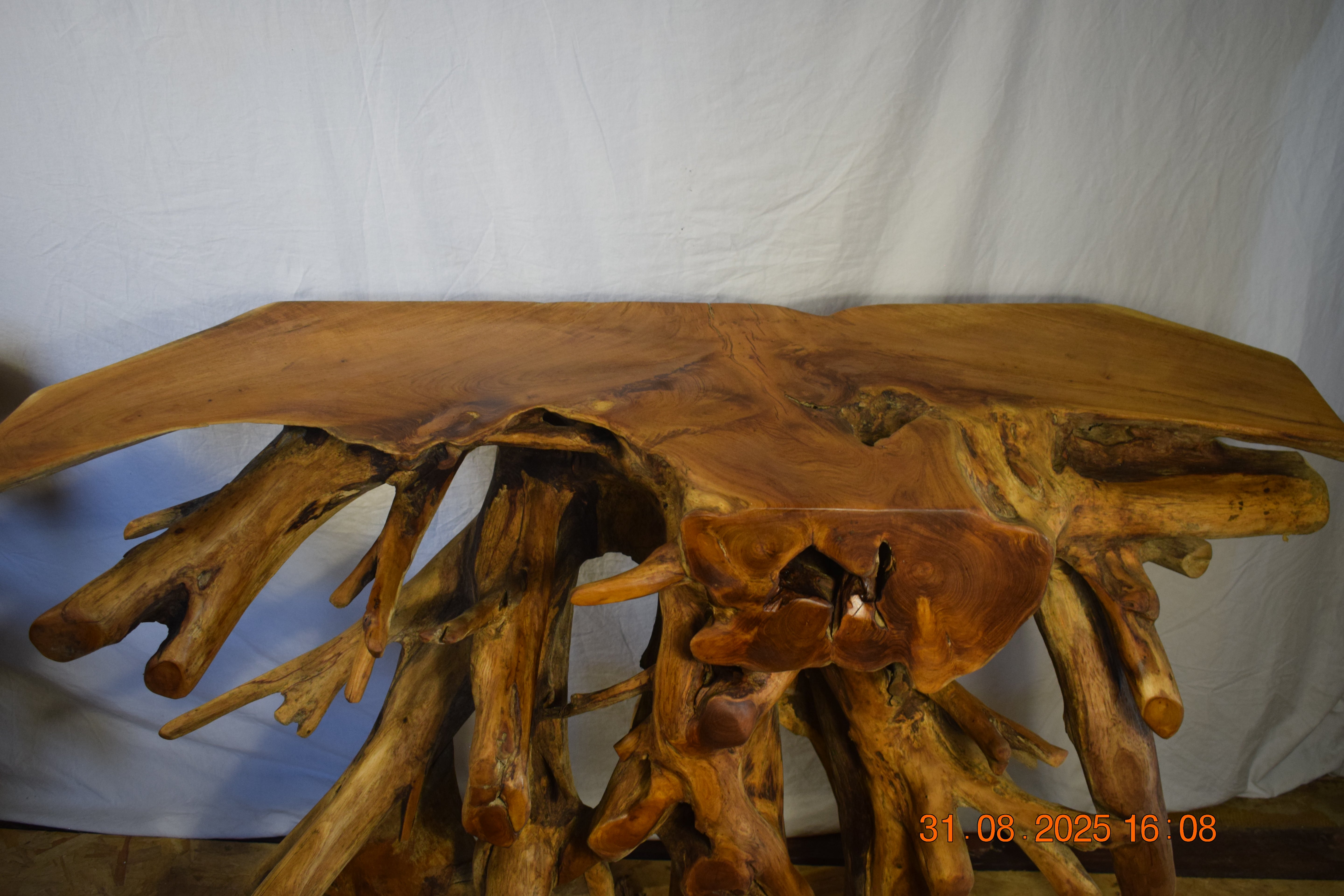 Unique Live Edge root Table