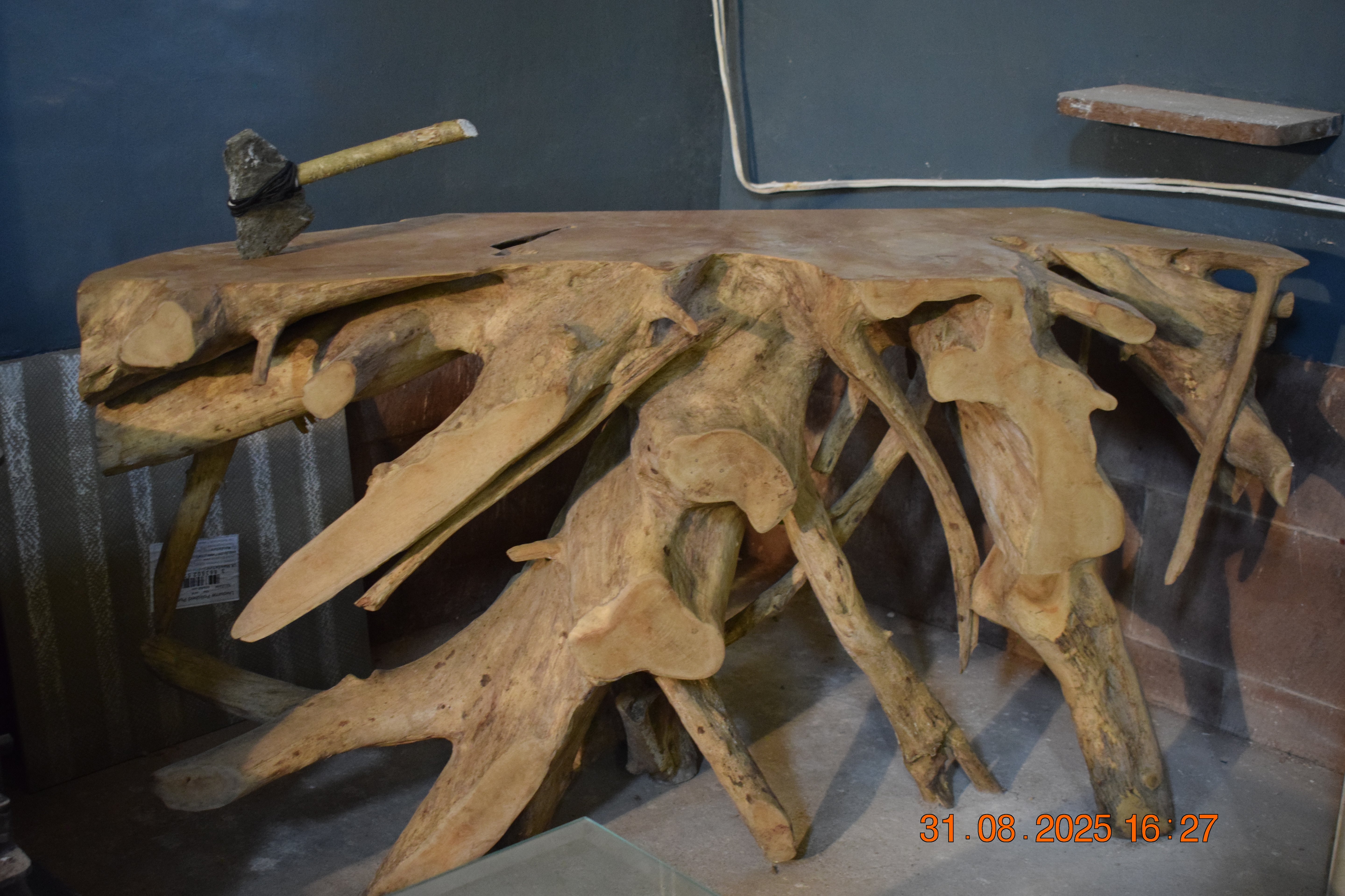 Unique Live Edge root Table