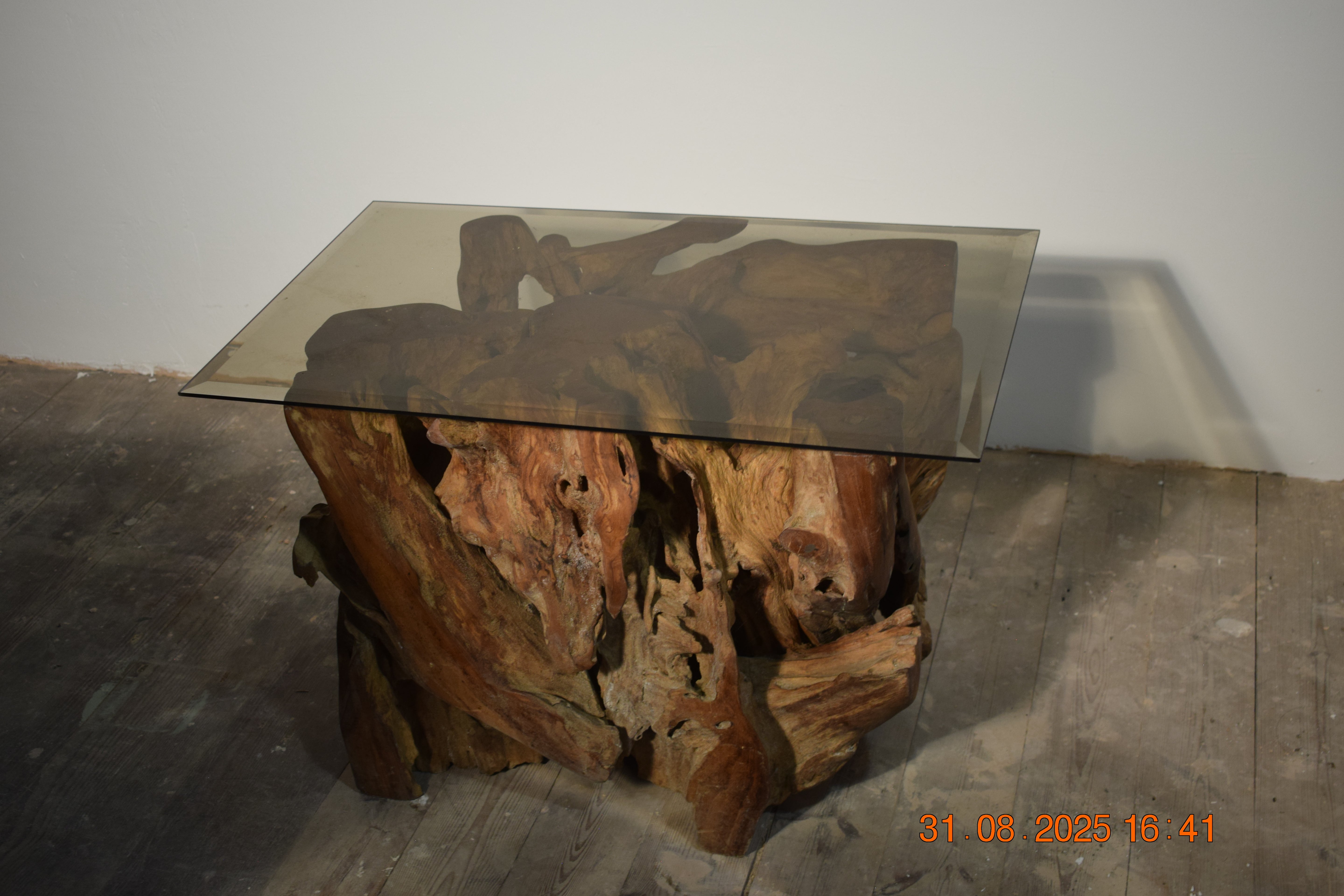 Glass Topped Live Edge Tables