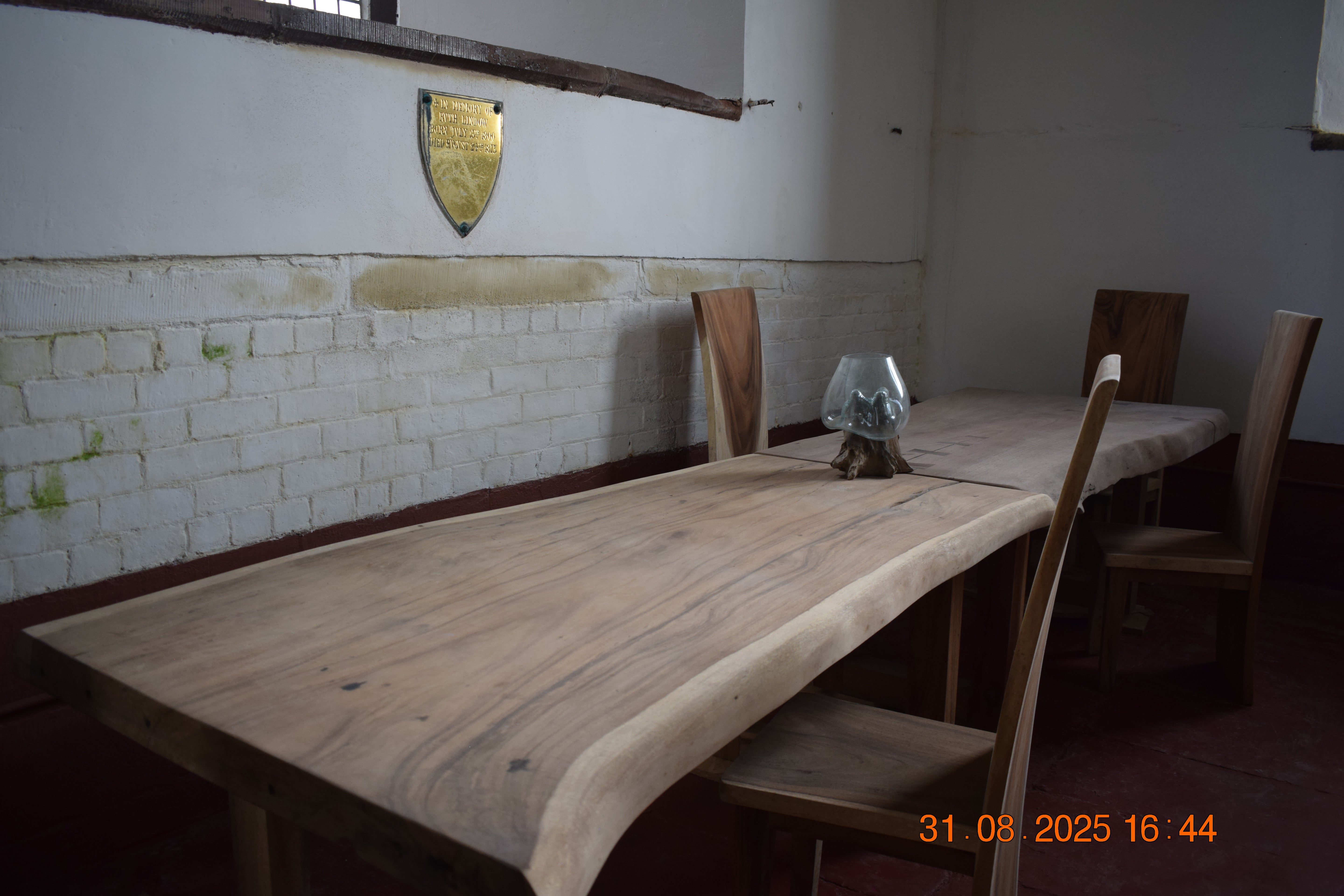 Live Edge Slab Dining Table