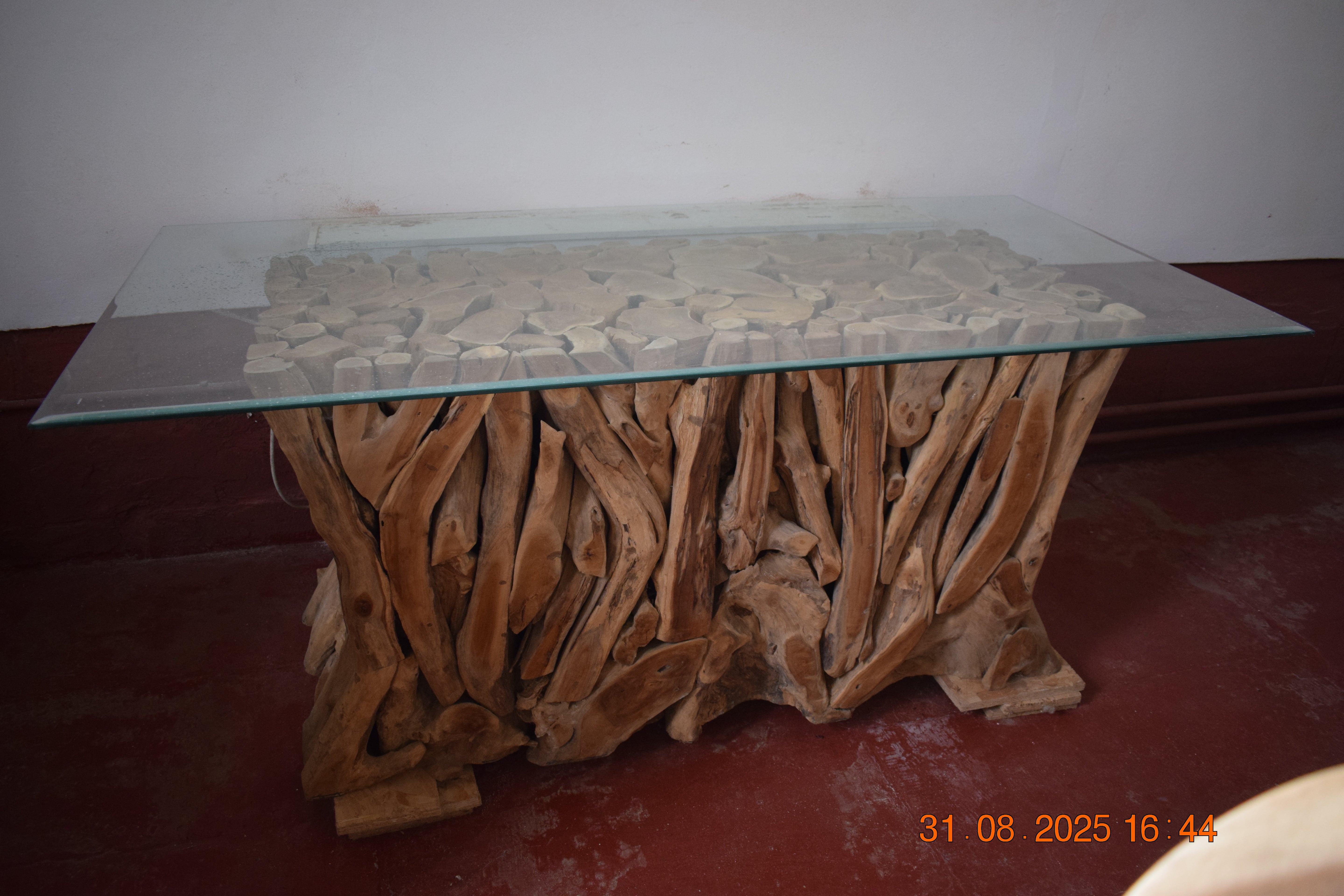 Glass Topped Live Edge Tables