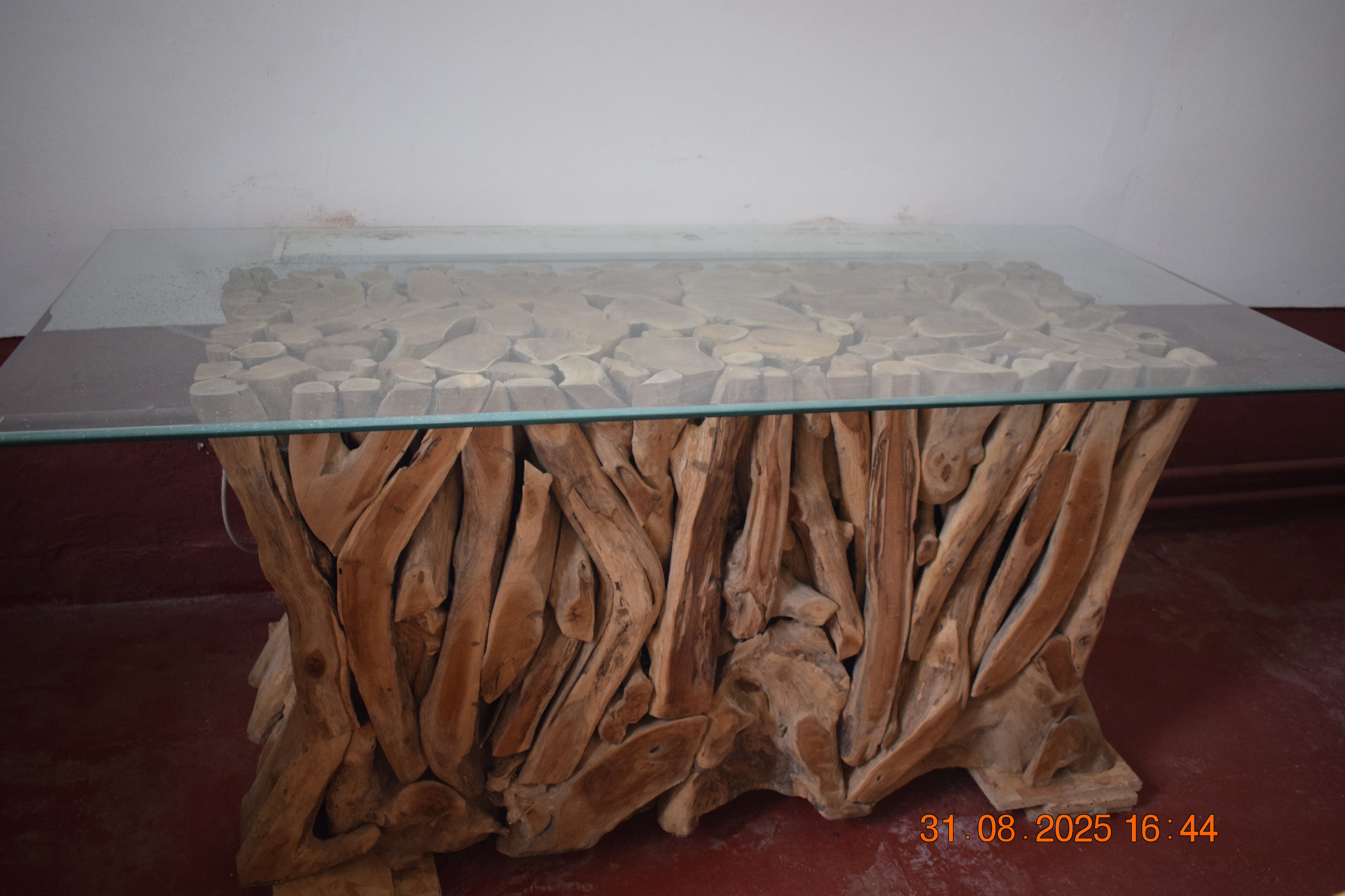 Glass Topped Live Edge Tables