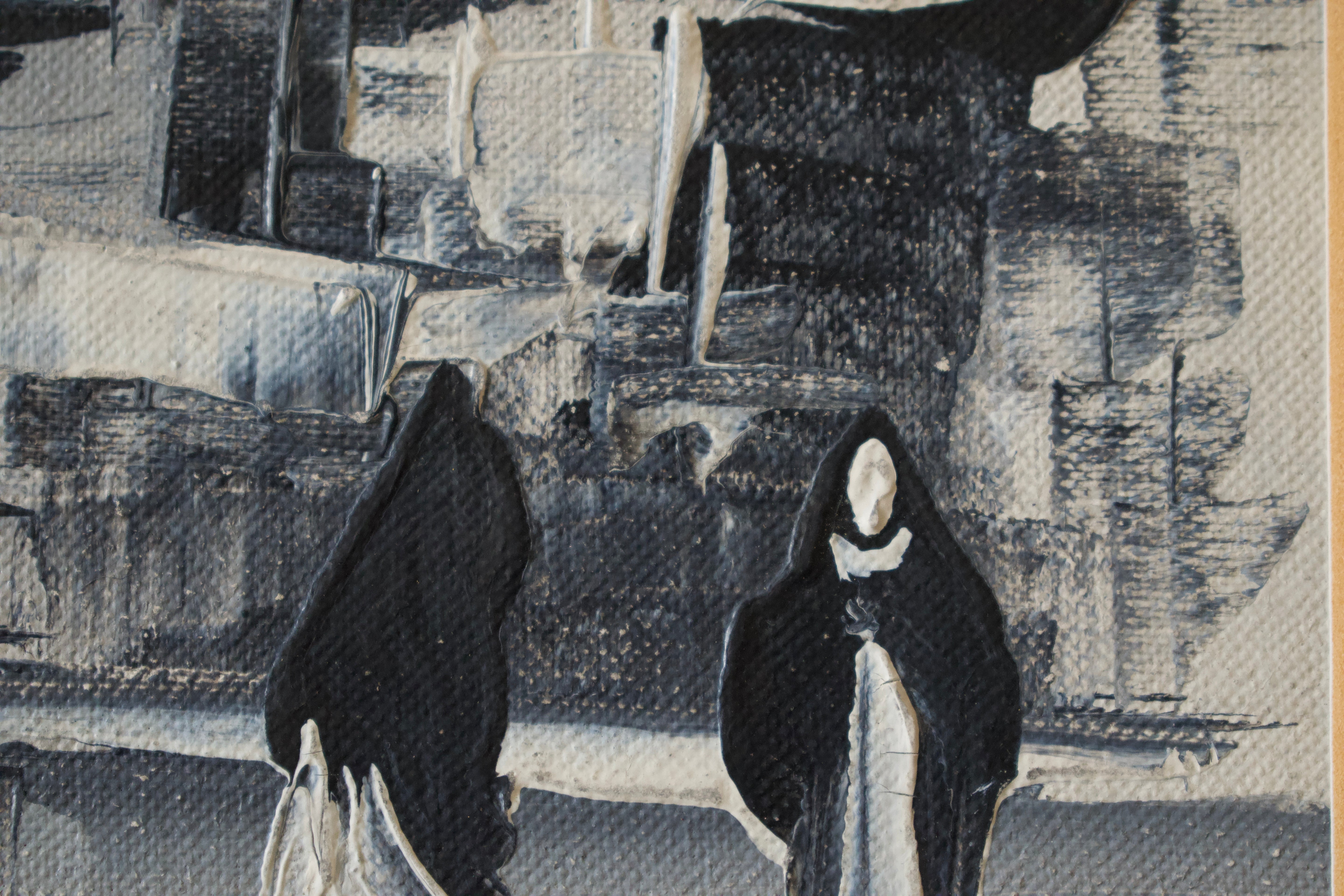 Iraqi Mixed Media Painting