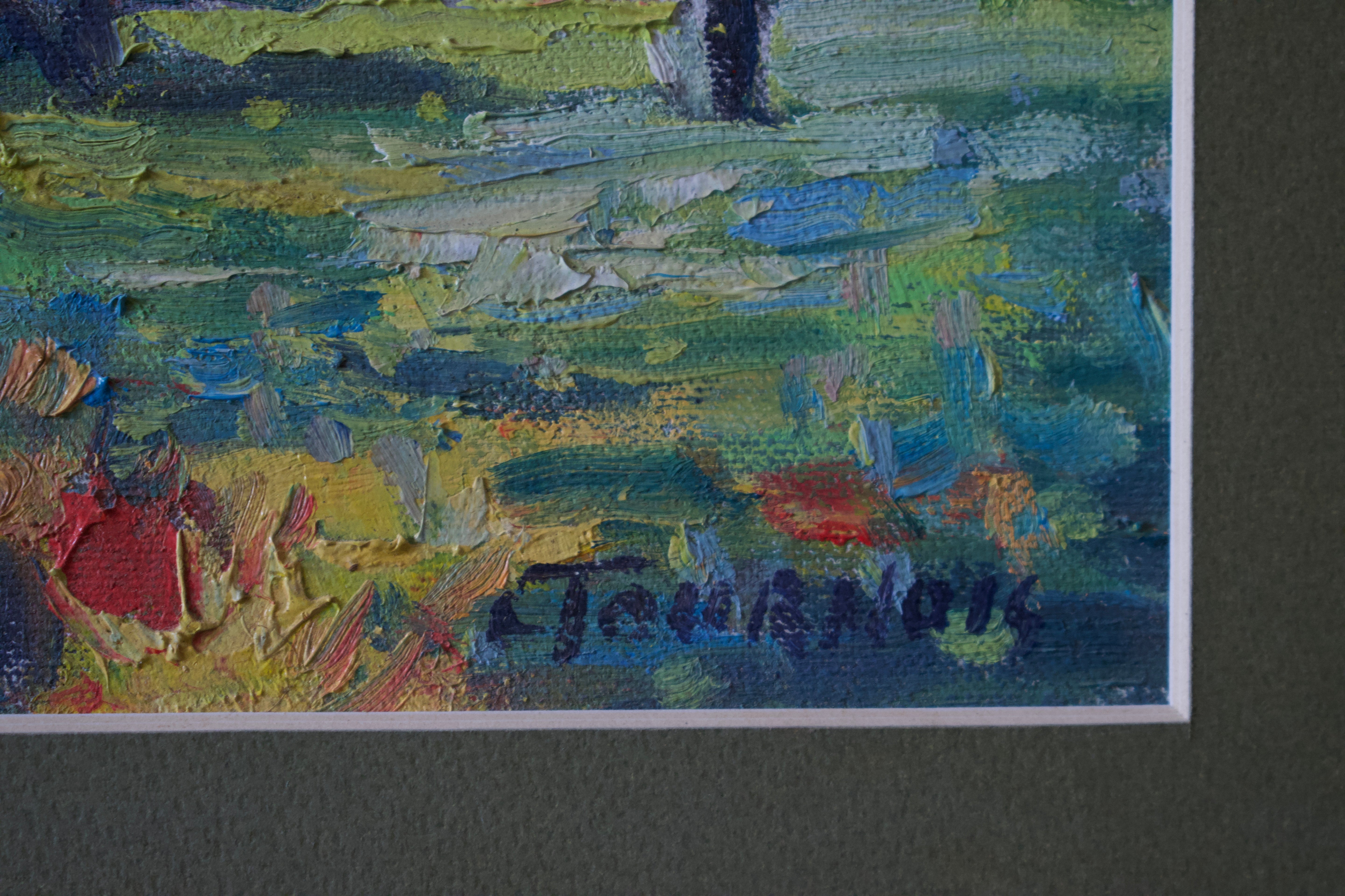 Claude Tournois South African Oil Painting
