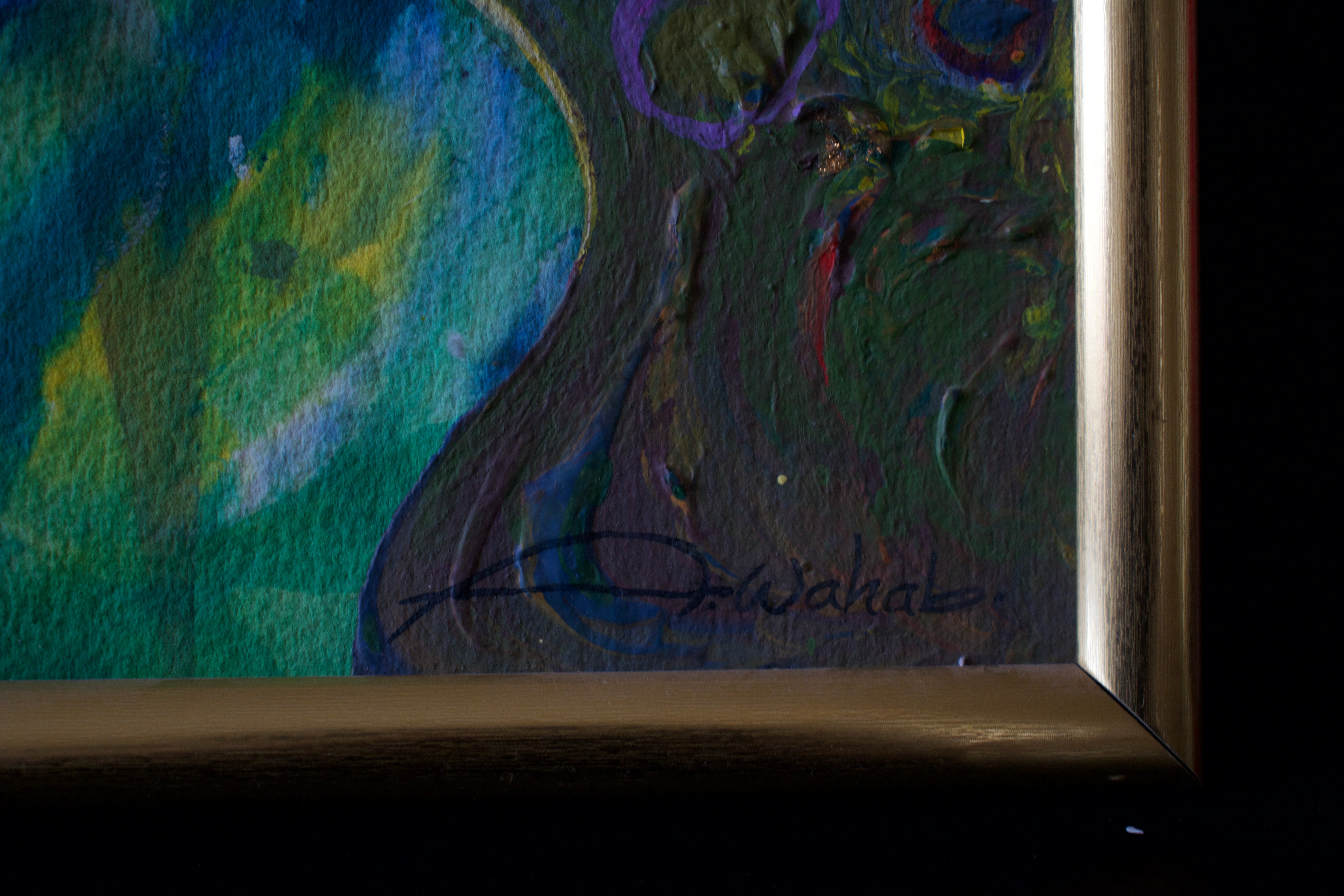 Mixed Media Sudanese Painting